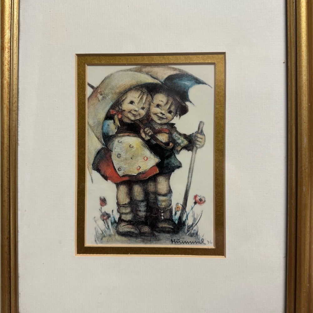 Goebel Hummel “Stormy Weather” Limited Edition Reproduction Print